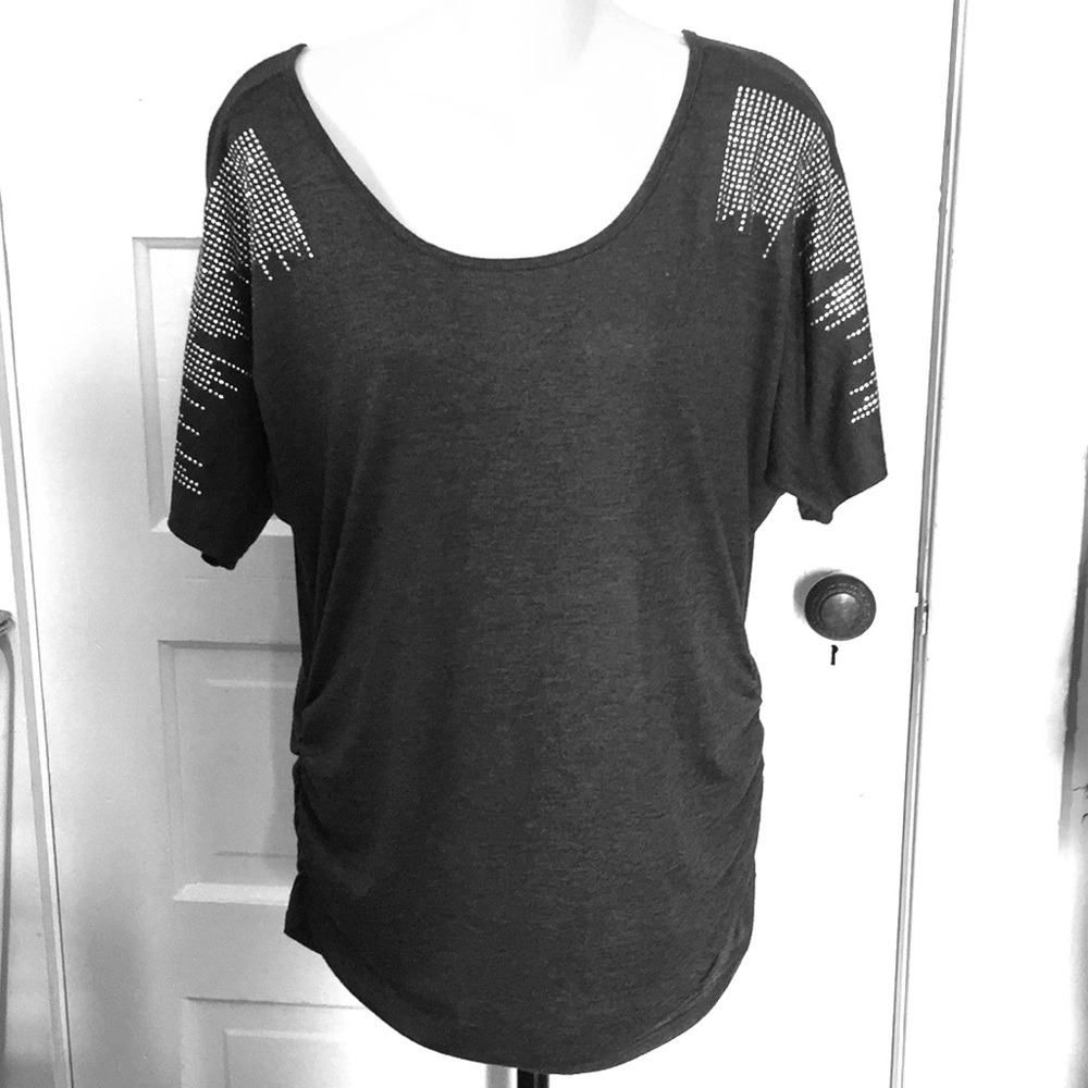 Espresso gray blouse Medium